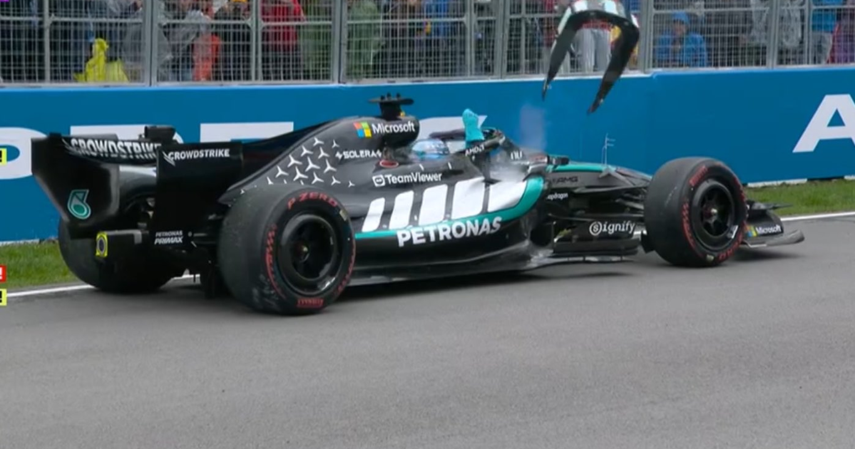 George Russell fumes after painful Canadian GP retirement thumbnail