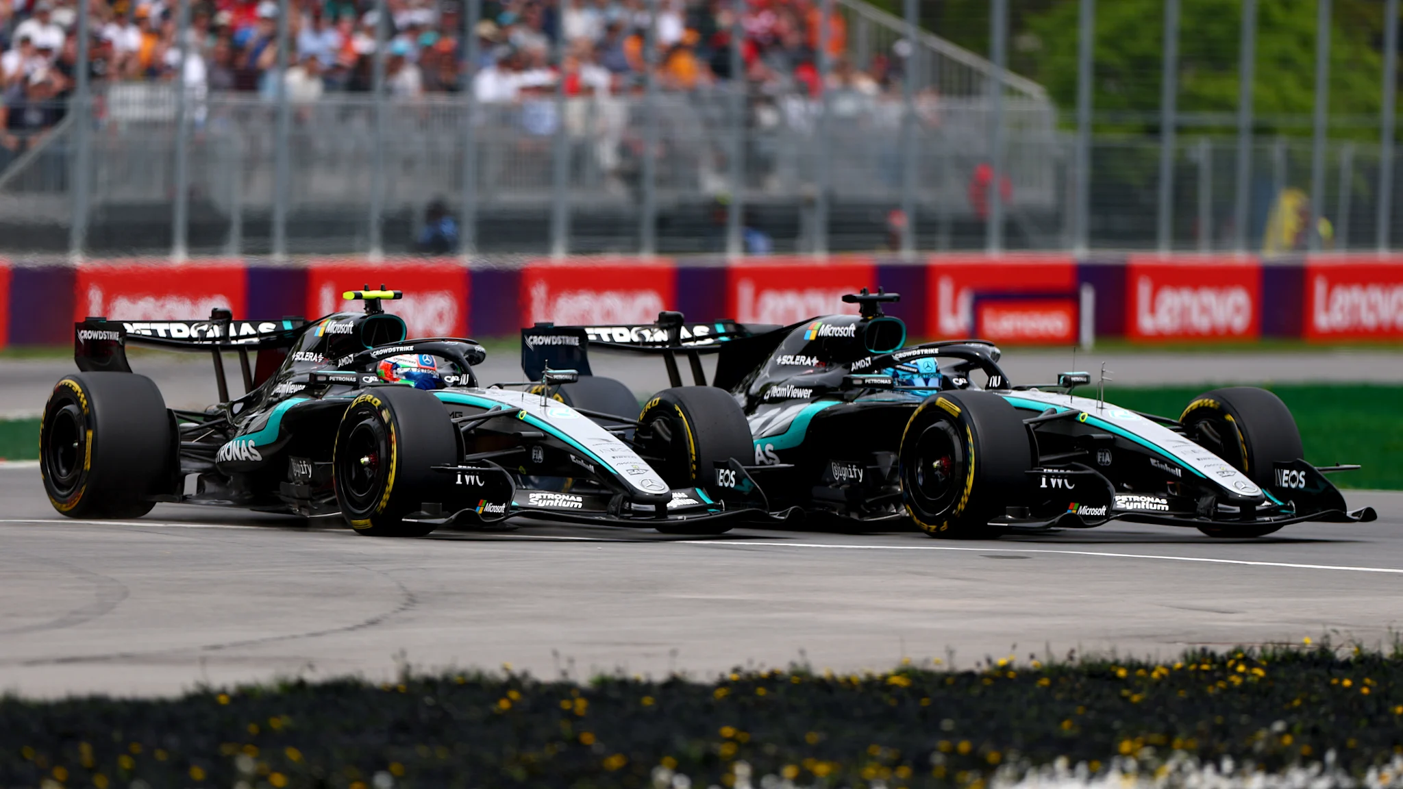 Wolff gives opinion on Mercedes intra-team clash in Canada thumbnail