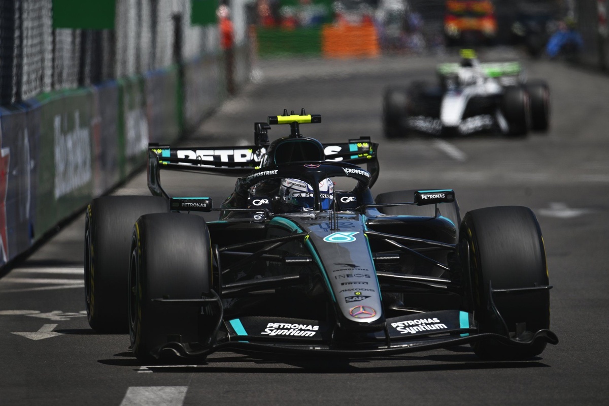 F1 Monaco GP: Kimi Antonelli pips Ferrari pair to top hectic FP3 thumbnail