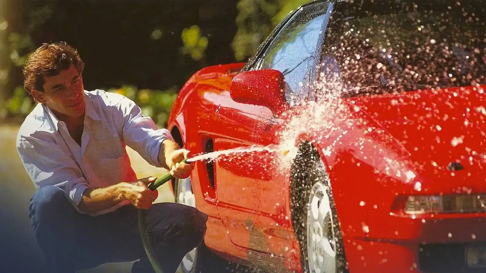 Ayrton Senna's personal Honda NSX heads to auction with huge £800k price tag source thumbnail
