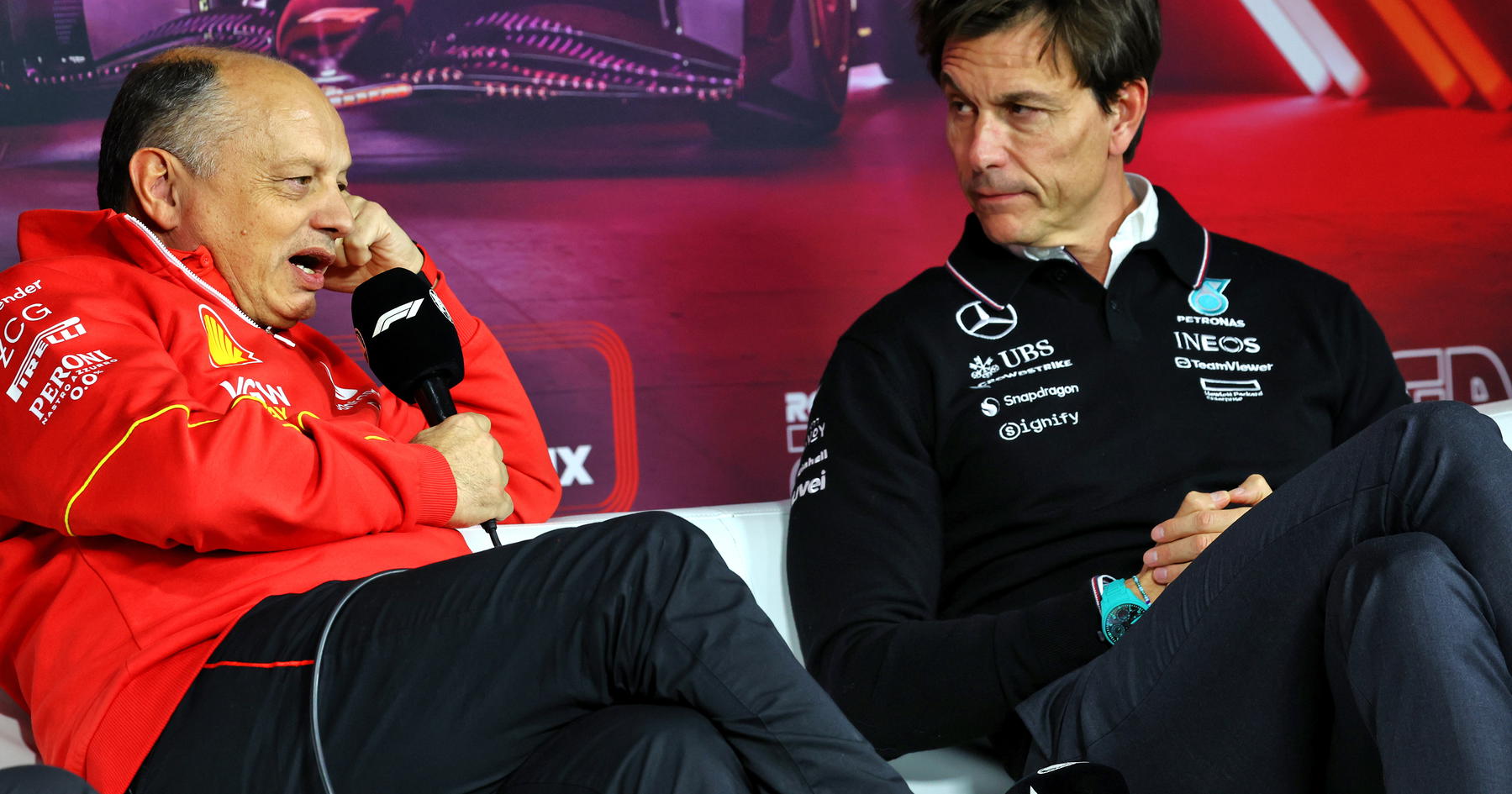 Fred Vasseur makes 'cheating' claim after Toto Wolff comment about Ferrari thumbnail