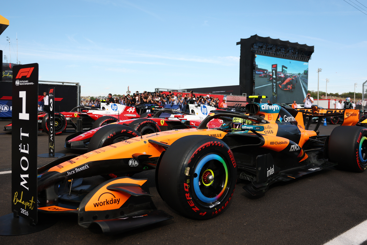Norris ‘pleasantly surprised' by Hungarian GP pole feat thumbnail