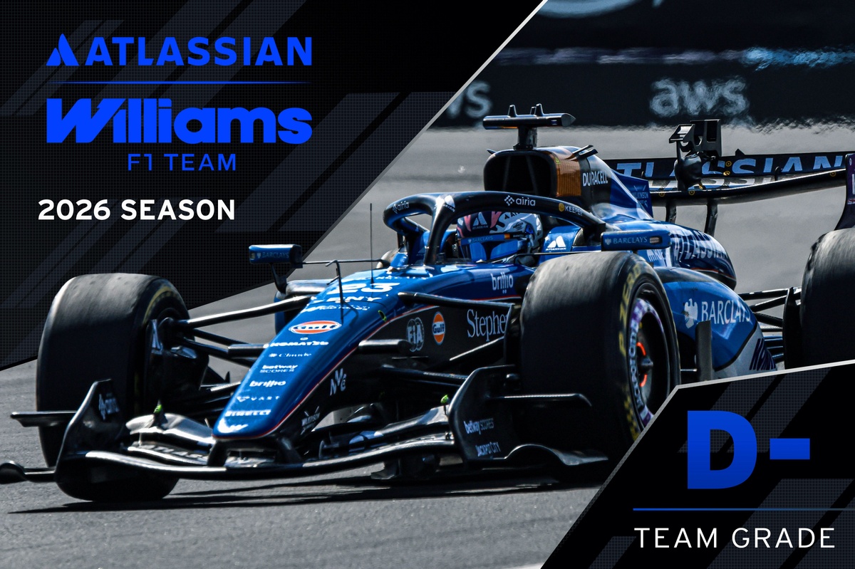 F1 2026 mid-season grades: Williams takes shocking step backwards thumbnail