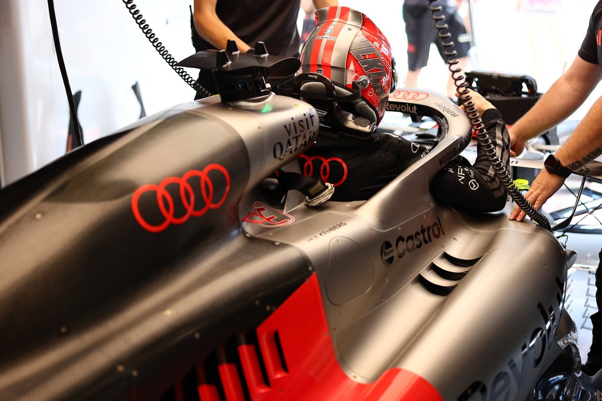 Audi won't upgrade F1 power unit again until 2027 source thumbnail