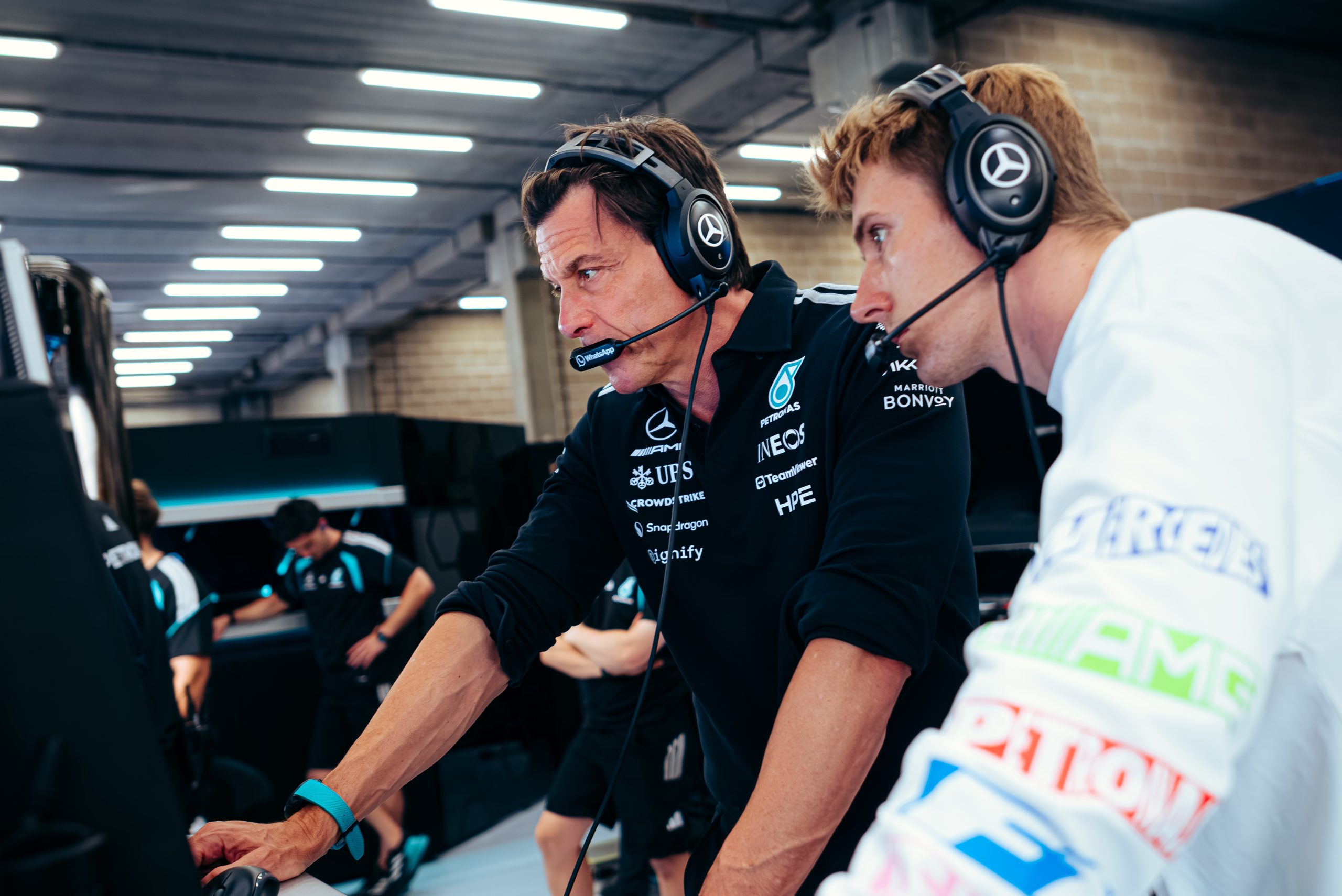 Wolff on Mercedes power deployment problem at the start thumbnail