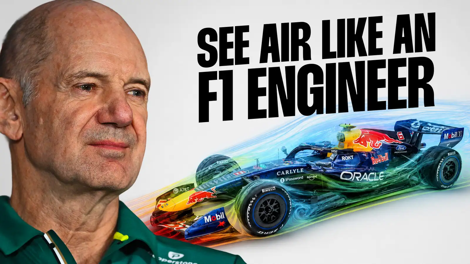 F1 aerodynamics: How to see air like Adrian Newey | The Tech Check Up thumbnail