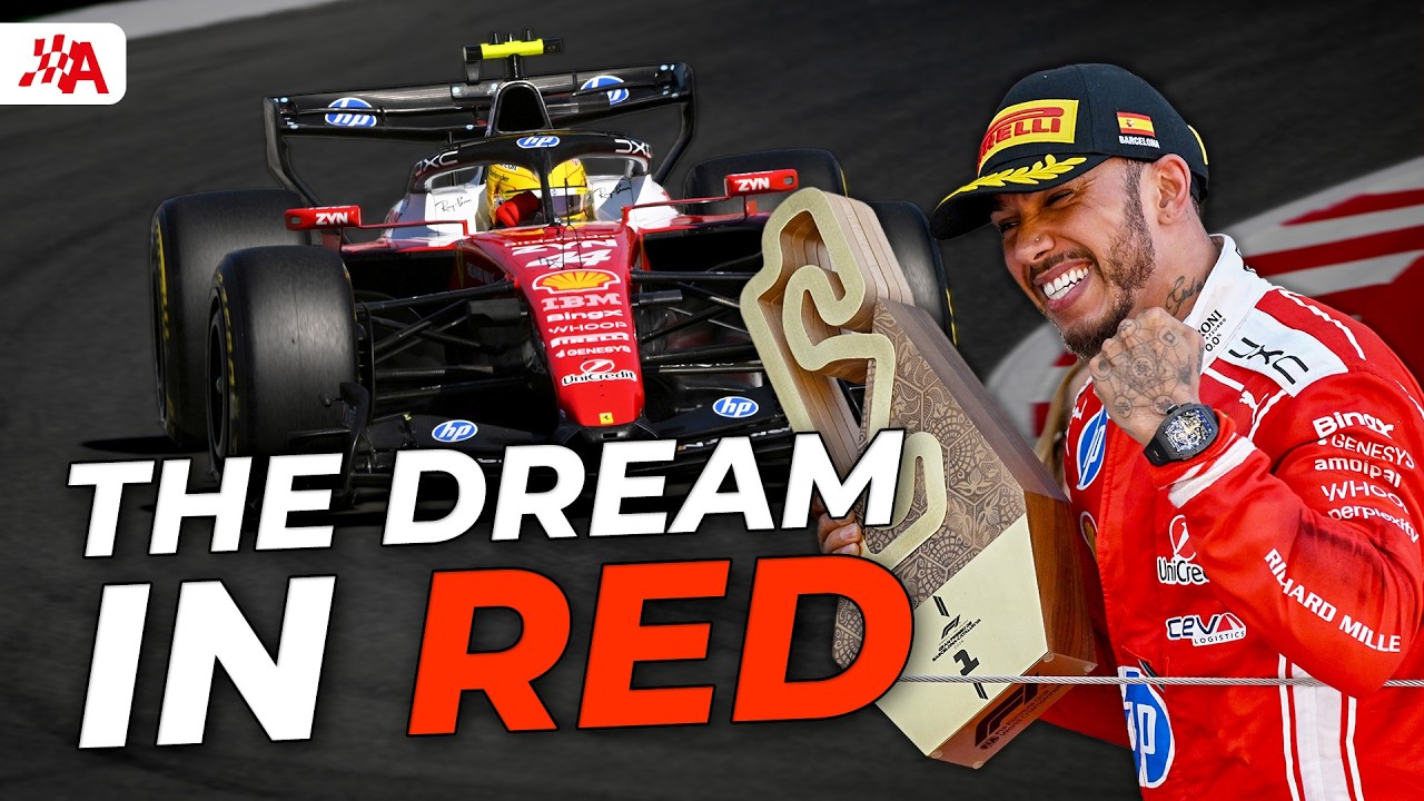 The Story Behind Hamilton's First Ferrari Win | 2026 Barcelona GP Sunday thumbnail