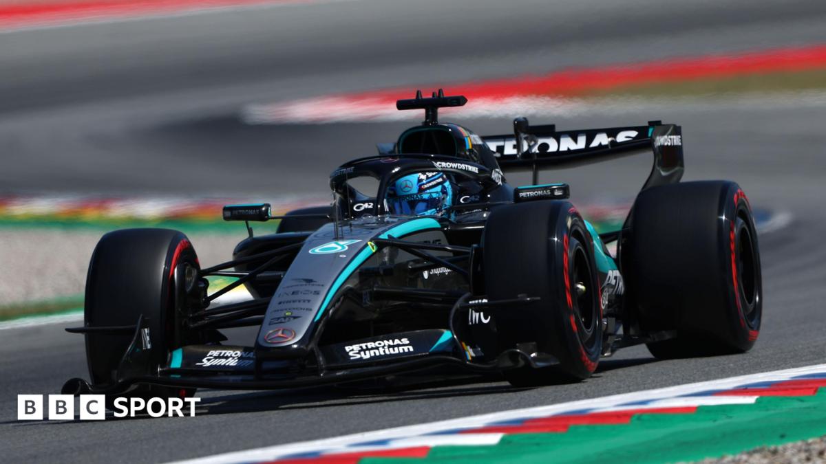 Barcelona-Catalunya Grand Prix: George Russell beats Lewis Hamilton to pole thumbnail