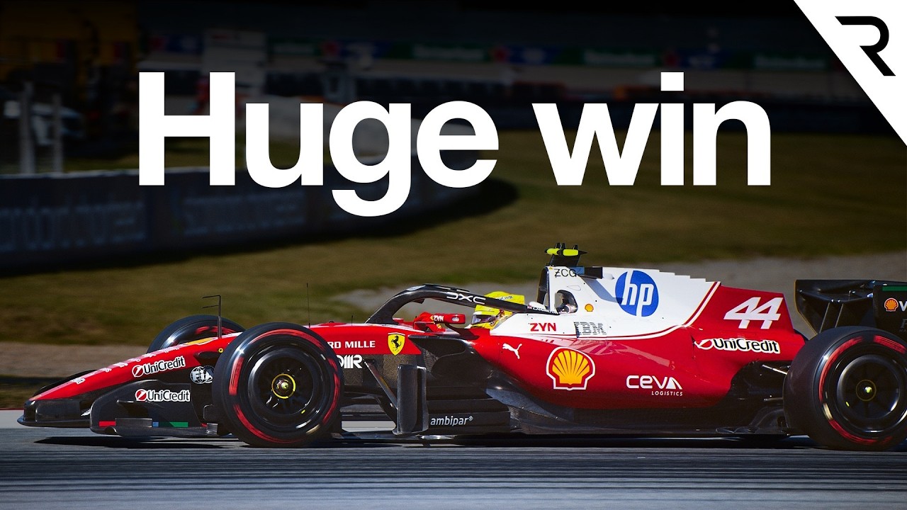 Everything that made Lewis Hamilton's first Ferrari F1 win possible thumbnail