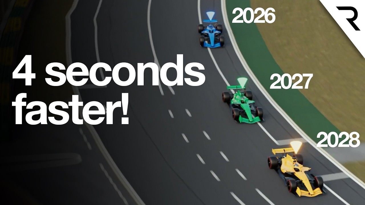 Revealed: How F1 cars will get four seconds faster by 2028 thumbnail