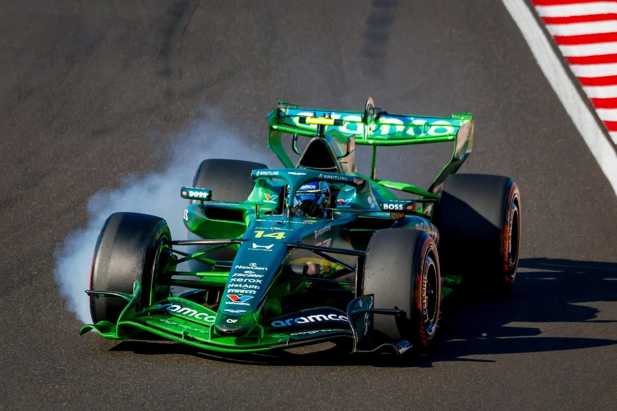 Fernando Alonso delivers first verdict on Aston Martin F1 car upgrades source thumbnail