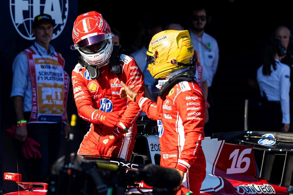 Charles Leclerc puzzled by "very strange" Ferrari step on tough Austrian GP weekend source thumbnail