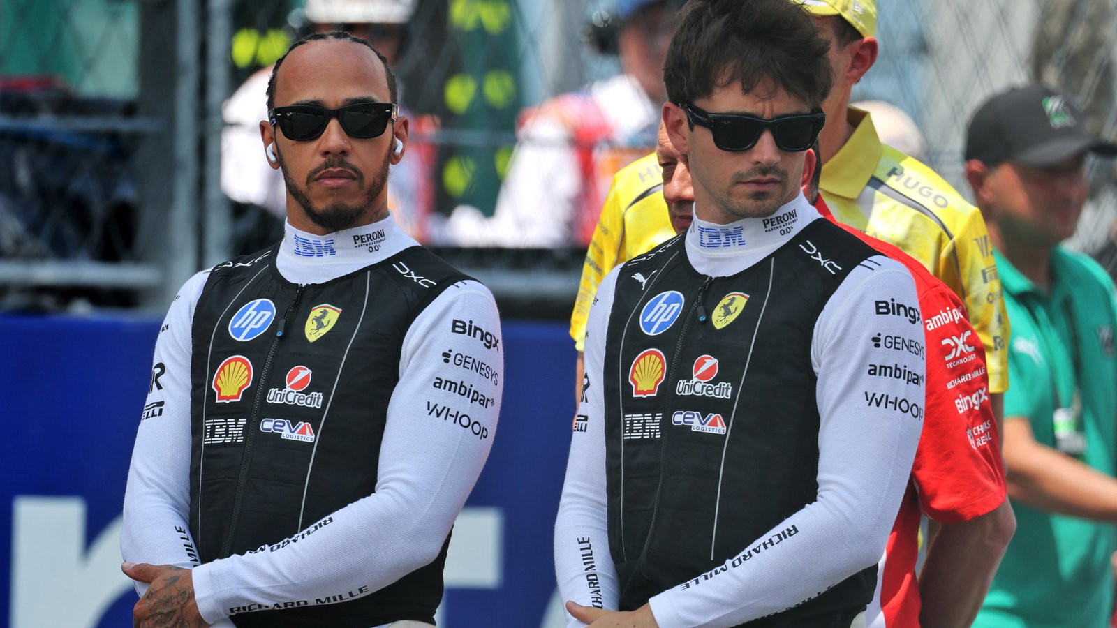 Leclerc insists there's no shift towards backing Hamilton over him at Ferrari source thumbnail