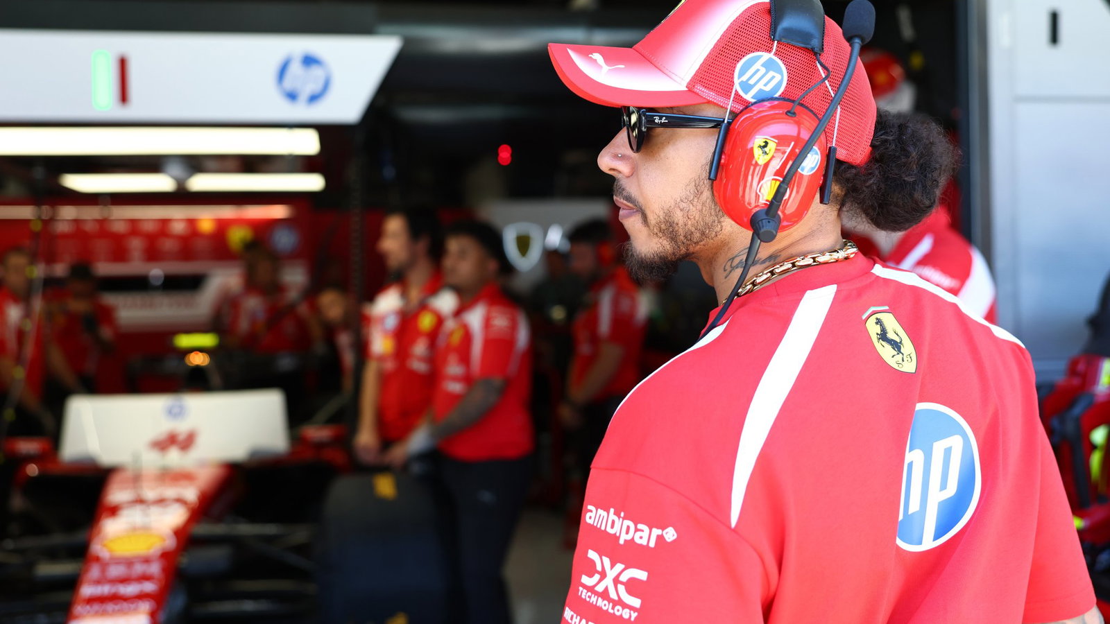 Why Lewis Hamilton was driving unusual F1 car at private Ferrari test track thumbnail