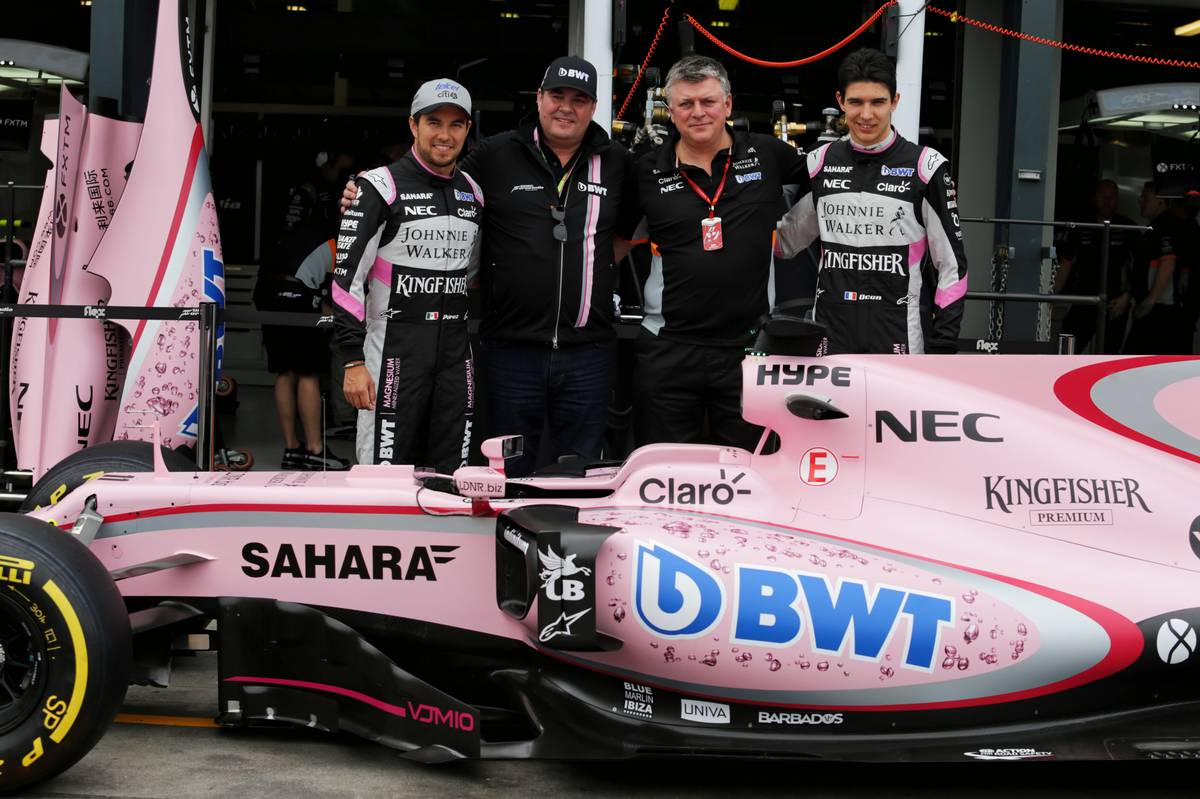 Szafnauer reveals the wild origin story of Force India's pink livery thumbnail