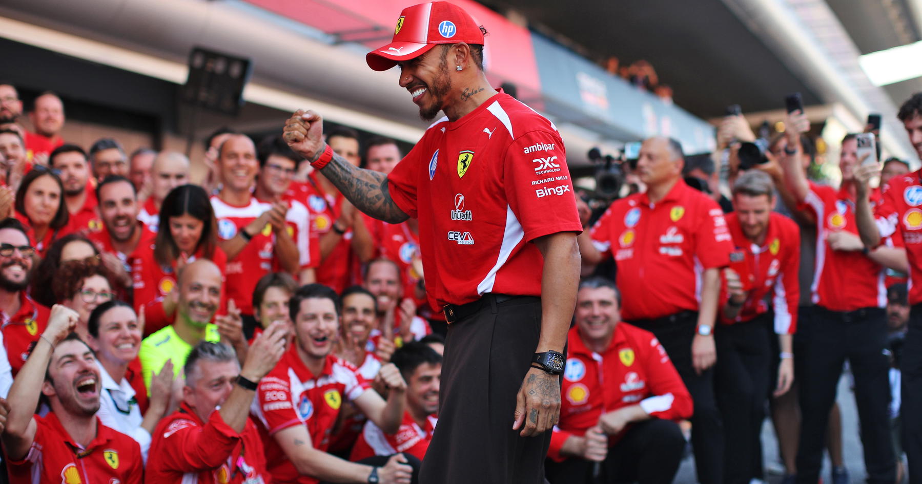 Ferrari boss delivers stern instruction after breakthrough Lewis Hamilton win source thumbnail