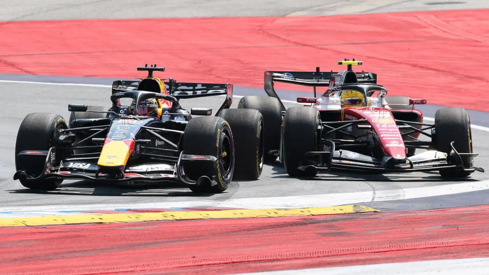 Untelevised Hamilton v Verstappen captures post-Austrian GP battle exchange thumbnail