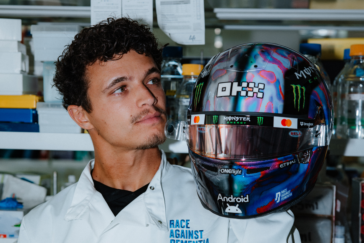 Norris's one-off helmet for F1's Canadian GP explained thumbnail