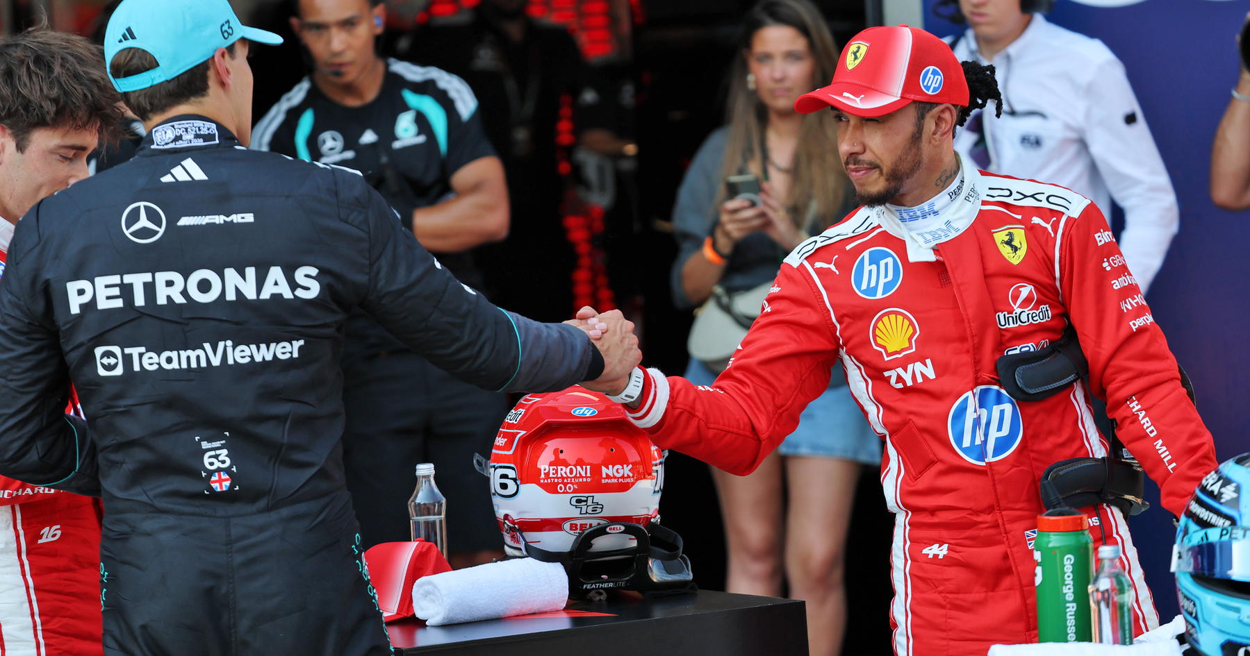 Why Lewis Hamilton escaped harsher penalty in George Russell Belgium crash thumbnail