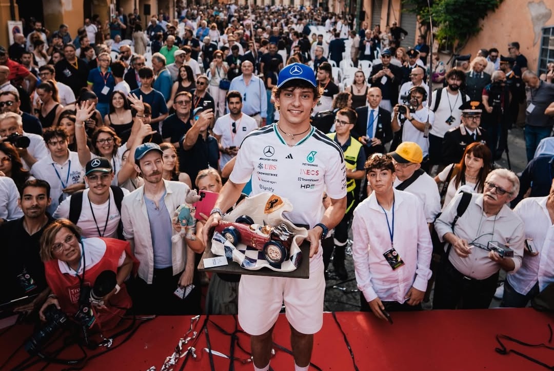 Antonelli awarded Bandini Trophy, addresses Ferrari speculation thumbnail