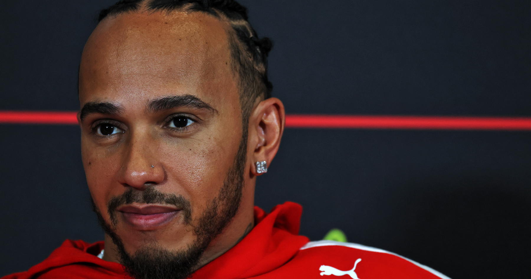 Lewis Hamilton 'released' after shouting 'from top of Ferrari mountain' source thumbnail