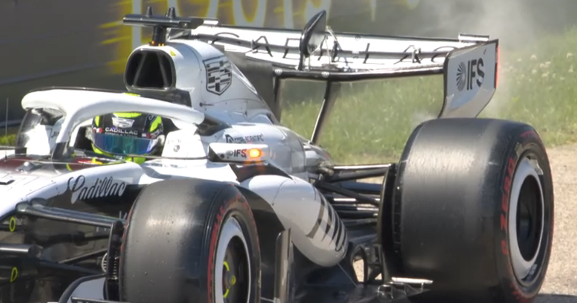 Strange Sergio Perez incident brings out red flag after sudden Cadillac failure thumbnail