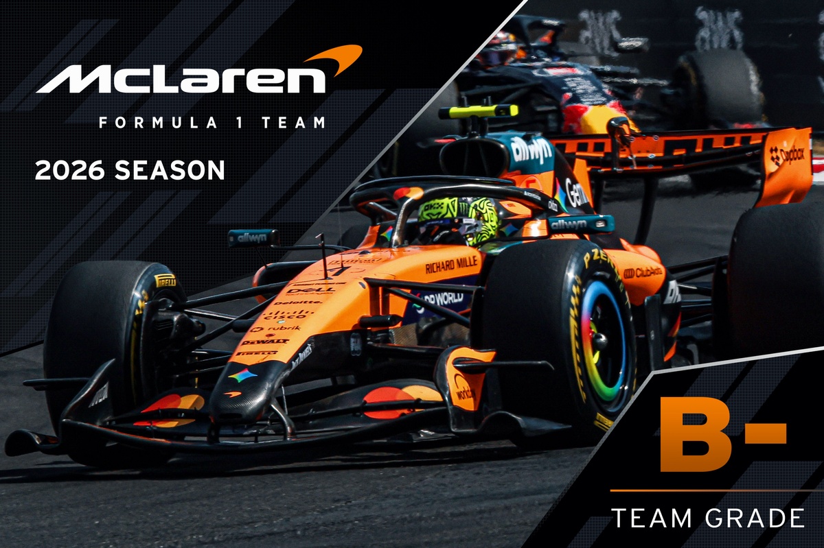 F1 2026 mid-season grades: McLaren starts on back foot but makes rapid progress thumbnail