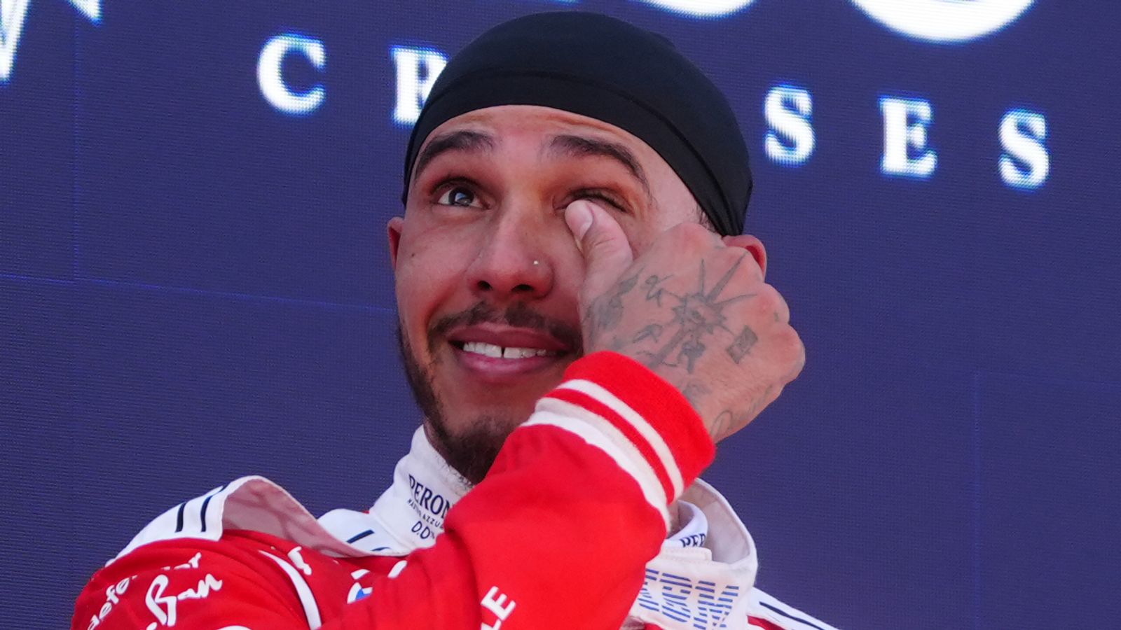 'I was in a low place' - Hamilton reveals self-doubts before 'dream' Ferrari win source thumbnail