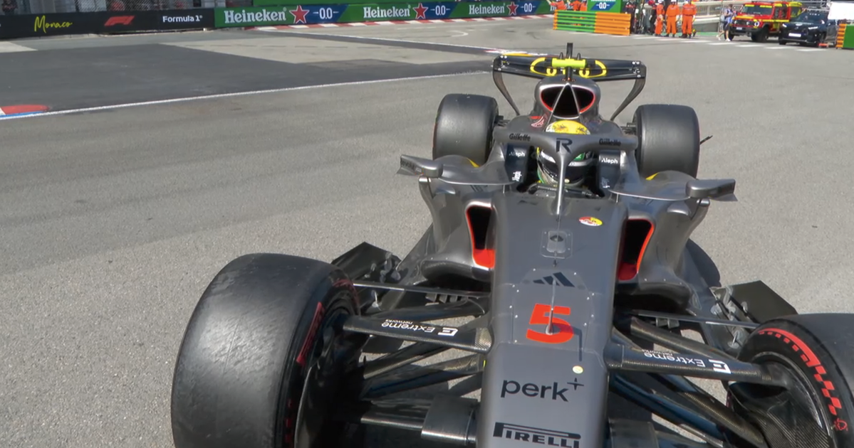 Gabriel Bortoleto triggers first Monaco qualifying red flag thumbnail