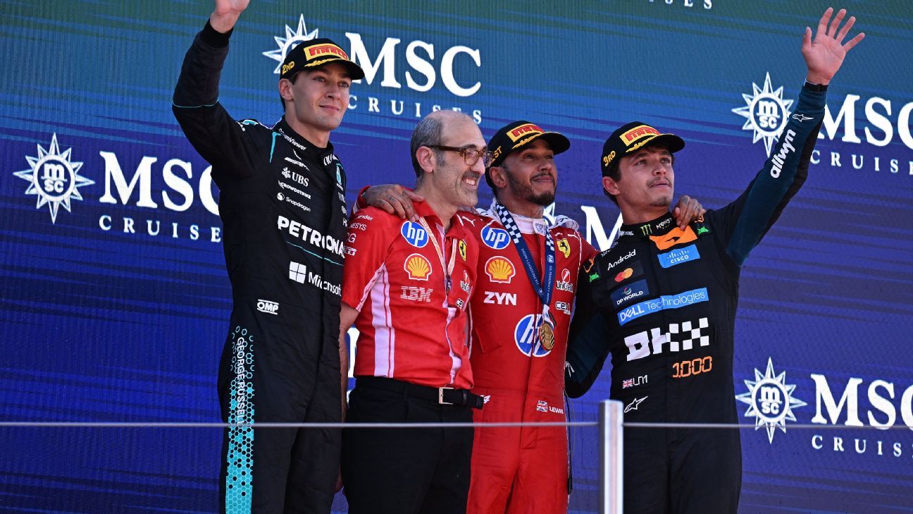 Lando Norris on Lewis Hamilton Spain win: 'He can stick his middle finger up' to the haters thumbnail