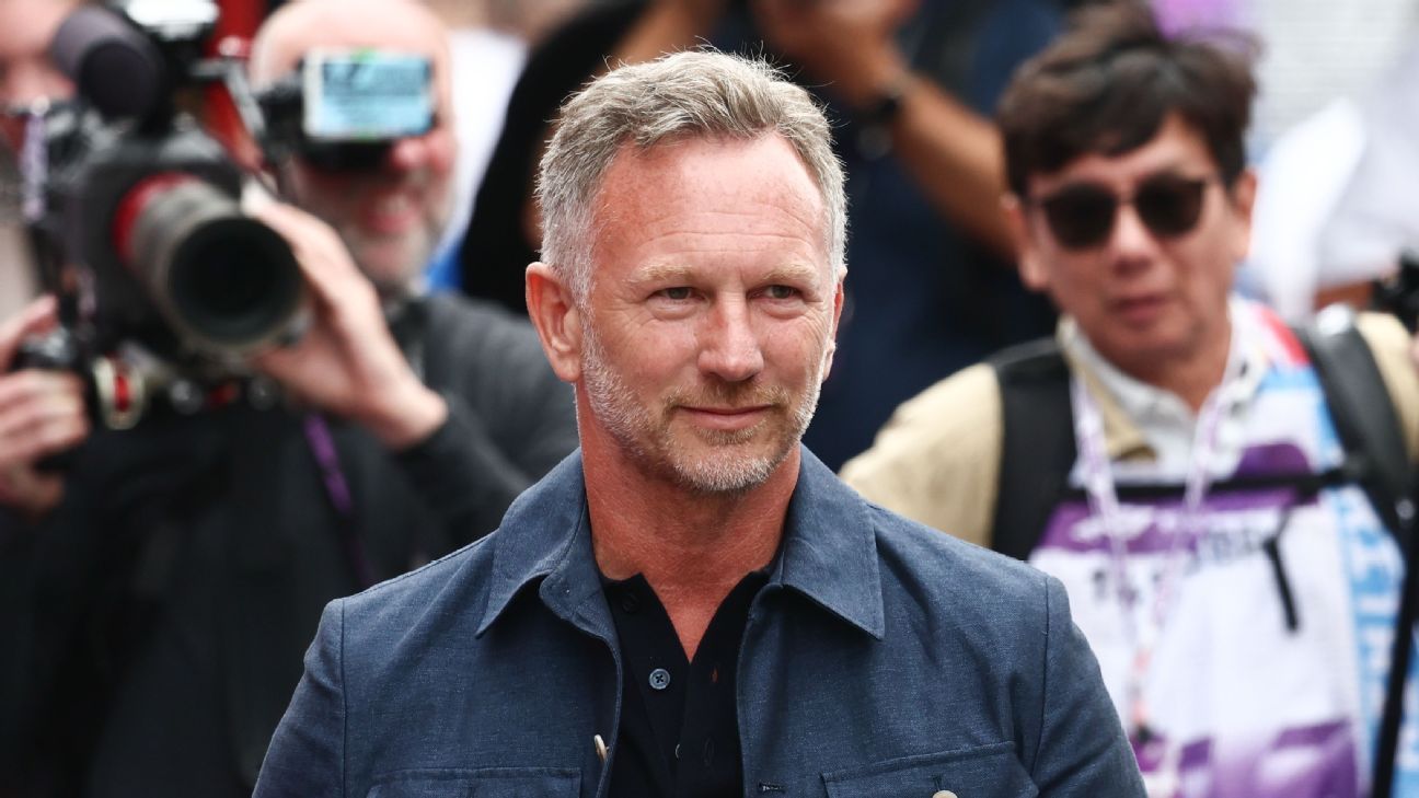 Christian Horner returns to British GP as 'fan,' first time in paddock since Red Bull sacking thumbnail