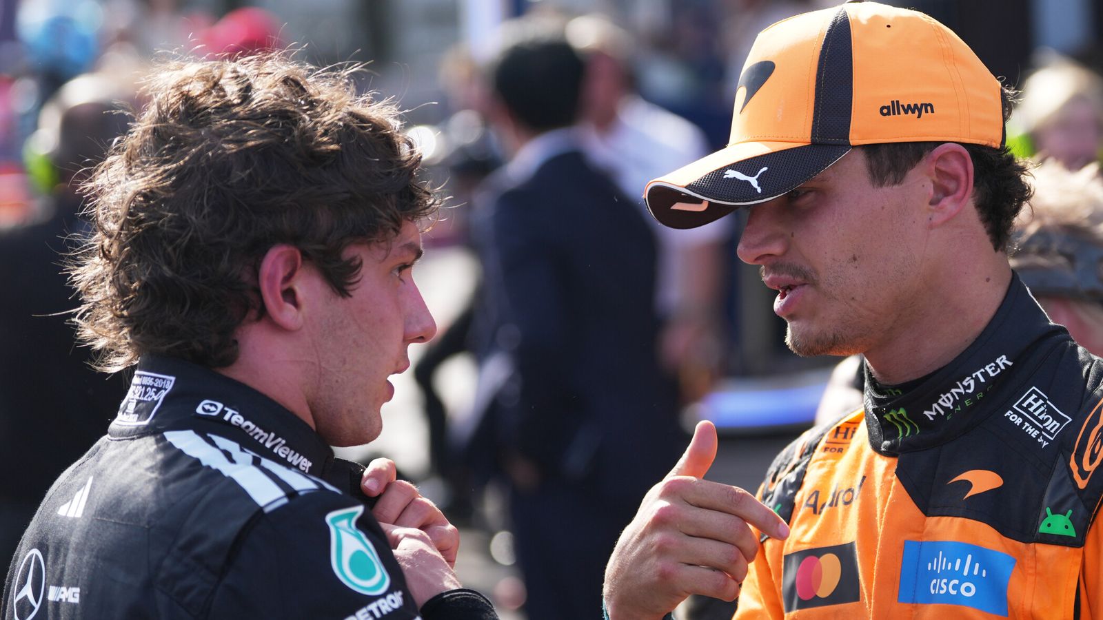 'Pressure is on Antonelli' - Norris not ruling out title fightback source thumbnail