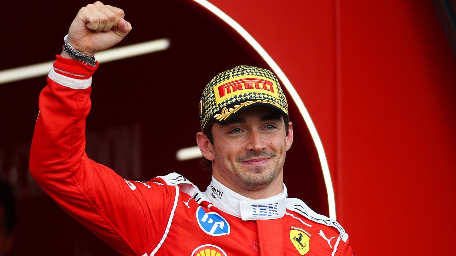 Leclerc wins chaotic British GP as Antonelli suffers late failure thumbnail