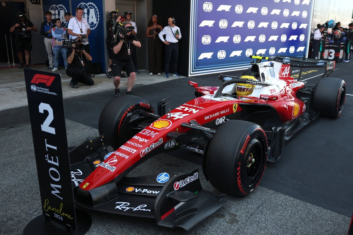 The trick behind Lewis Hamilton's best qualifying result for Ferrari source thumbnail
