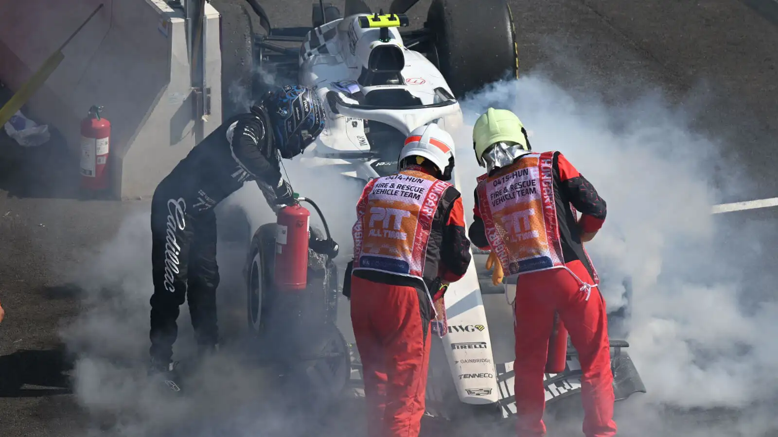 Why Valtteri Bottas deliberately hit the wall in Cadillac incident source thumbnail