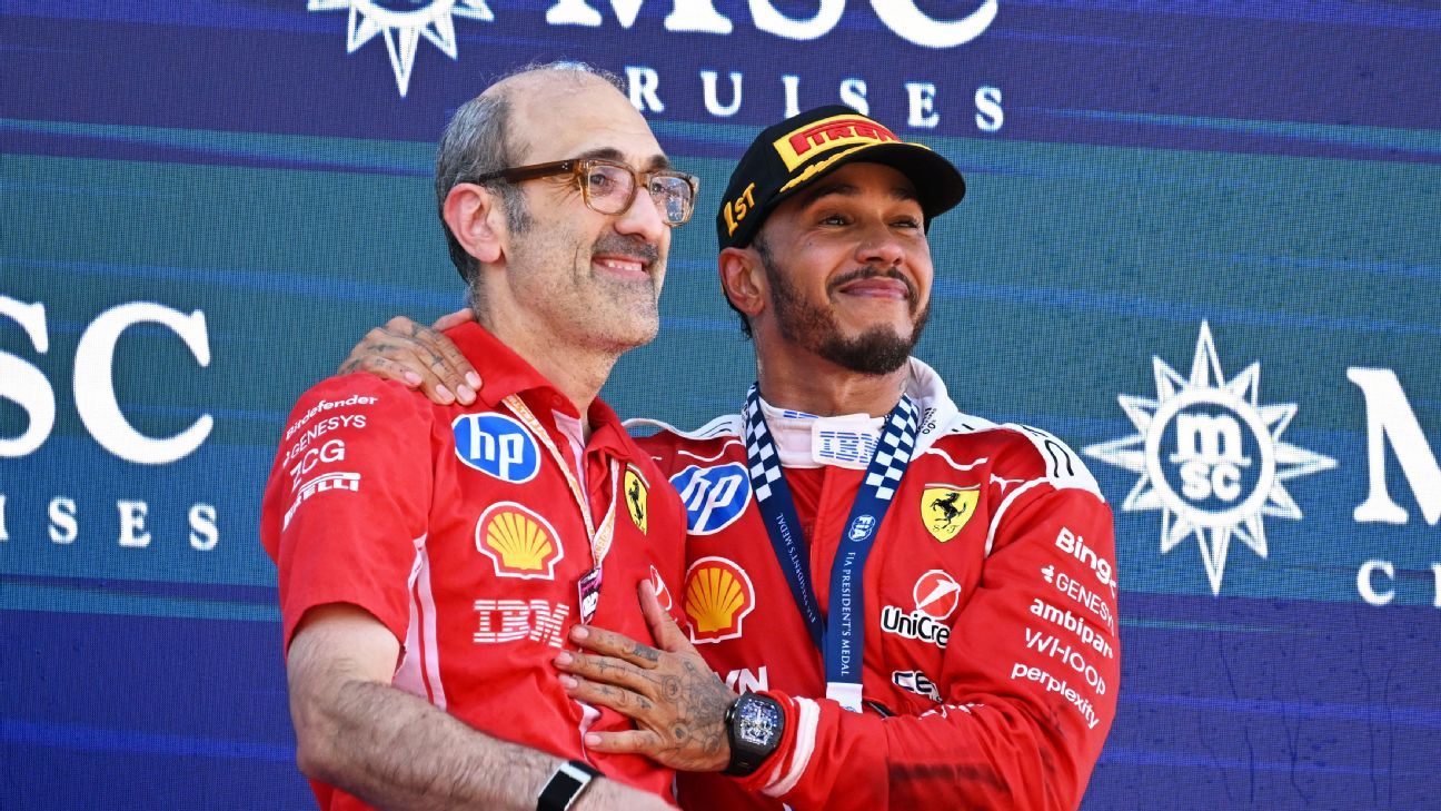 Lewis Hamilton lauds connection with new Ferrari engineer Carlo Santi source thumbnail