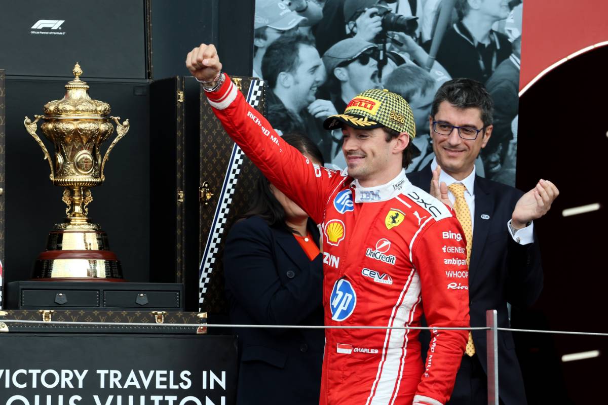Leclerc ‘incredibly happy' to end win drought in style at Silverstone source thumbnail