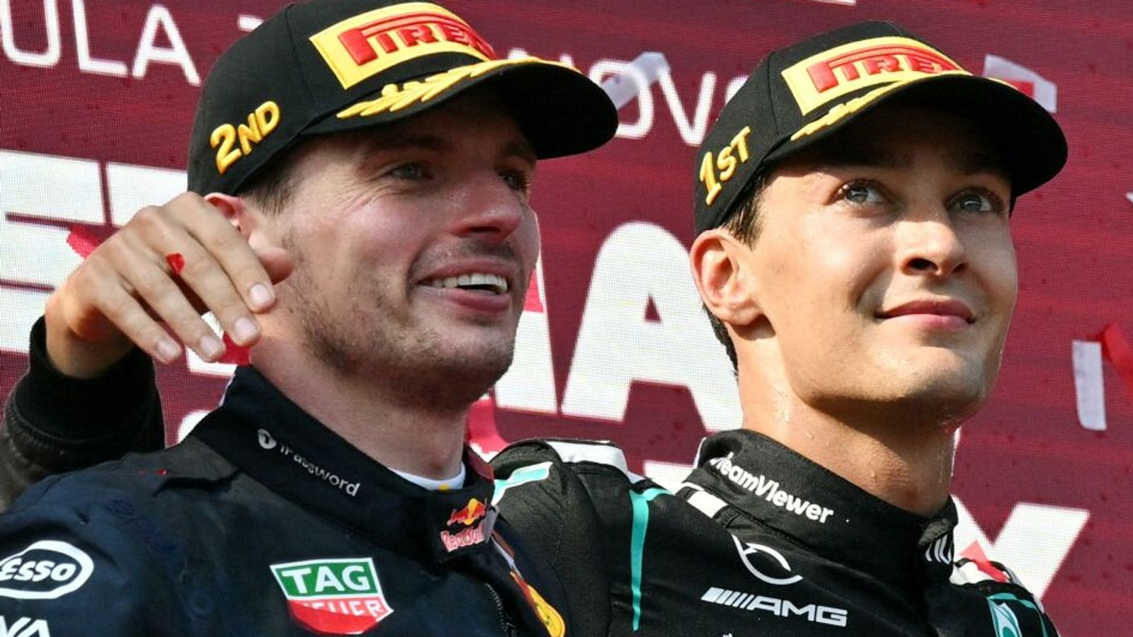Russell: My Mercedes seat never felt under threat from Verstappen thumbnail