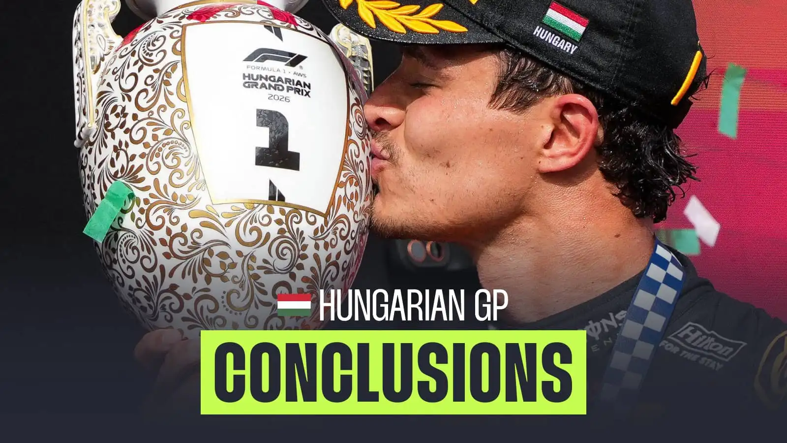 Hungarian GP conclusions: Norris afterglow, Piastri the nearly man, Newey insult thumbnail
