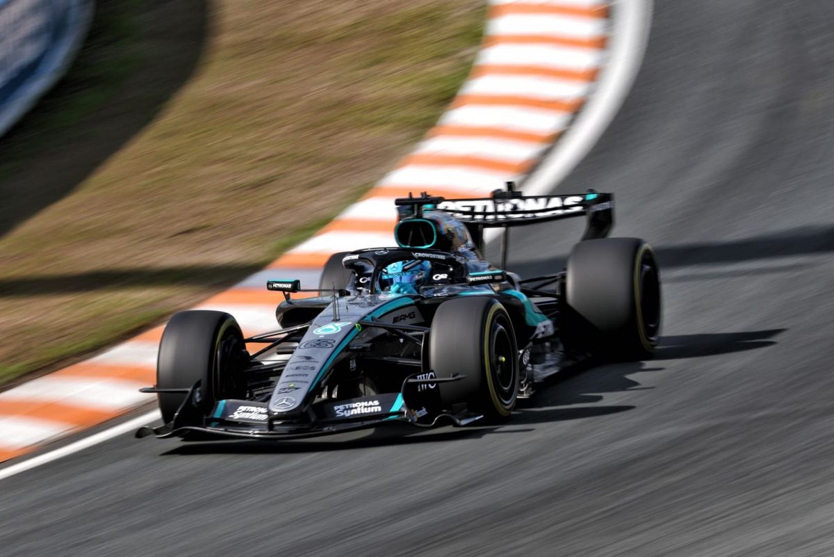 Russell upstages Antonelli with Dutch GP sprint pole thumbnail
