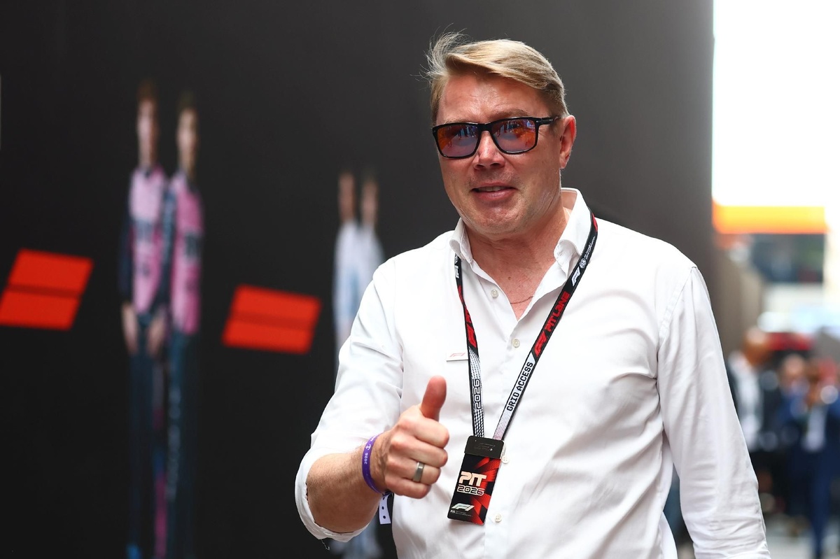 McLaren honours Mika Hakkinen with bronze statue amid 1000th grand prix celebrations source thumbnail