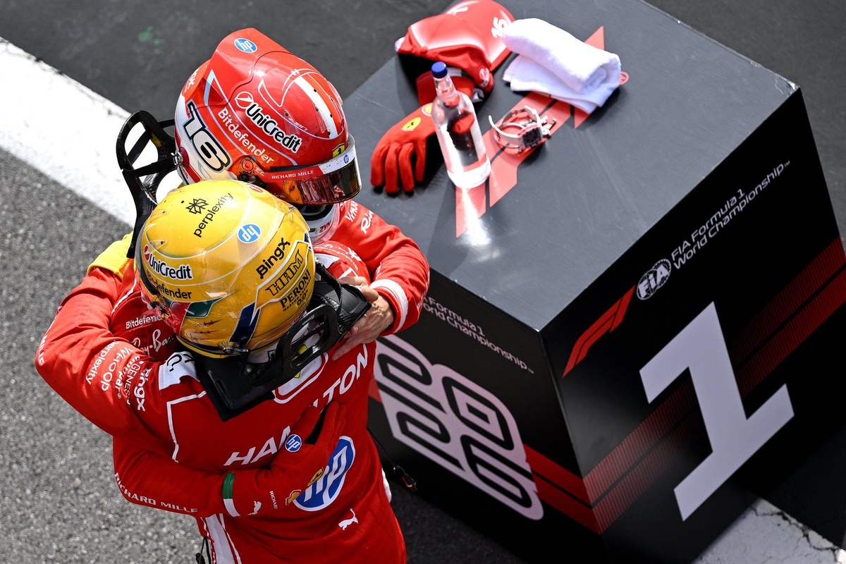 Fred Vasseur dismisses Ferrari F1 title talk: "Let's focus on Spa" source thumbnail
