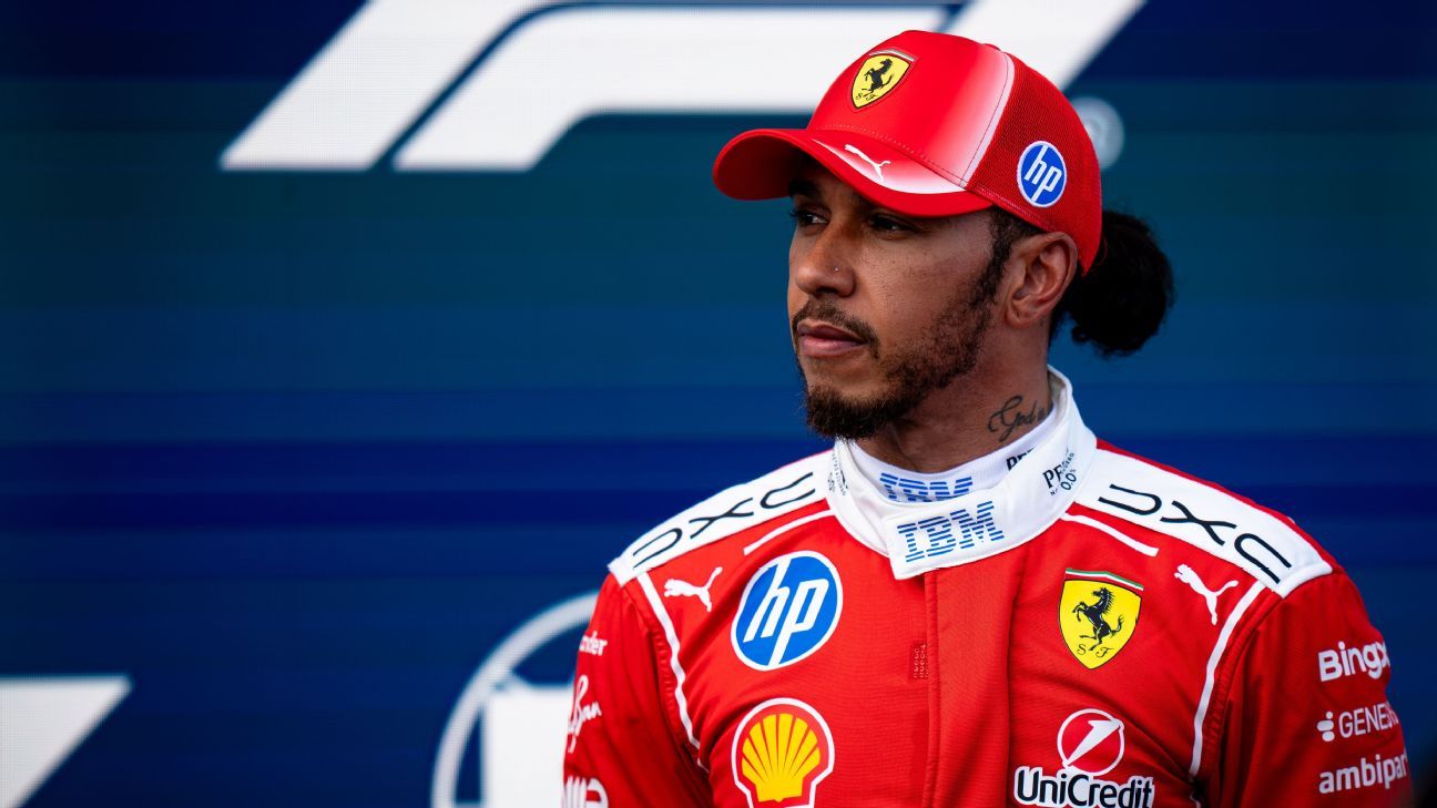 Lewis Hamilton wants to put Ferrari back 'where they belong' amid F1 title race thumbnail