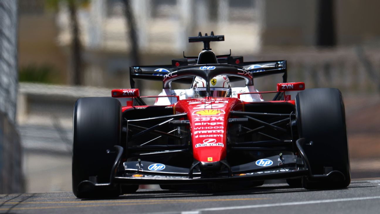 Monaco Grand Prix: Charles Leclerc goes quickest in first practice, Mercedes off the pace thumbnail