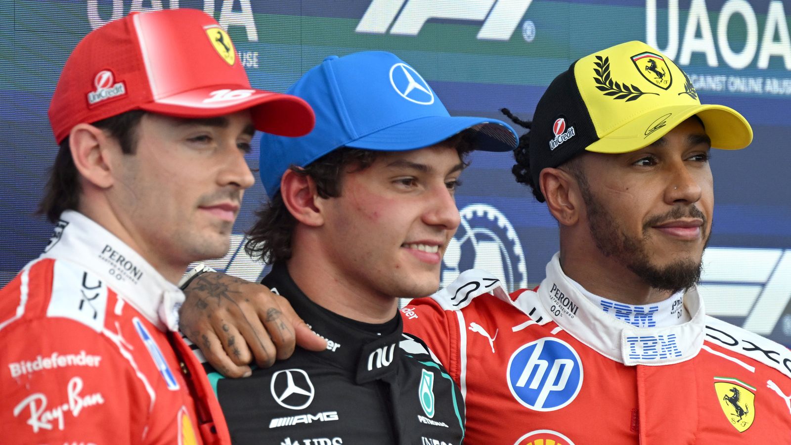 Hamilton plots Ferrari teamwork to 'topple' Antonelli in British GP source thumbnail