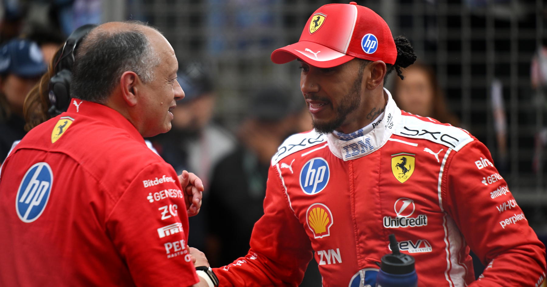 Lewis Hamilton reveals injury after major Ferrari crash thumbnail