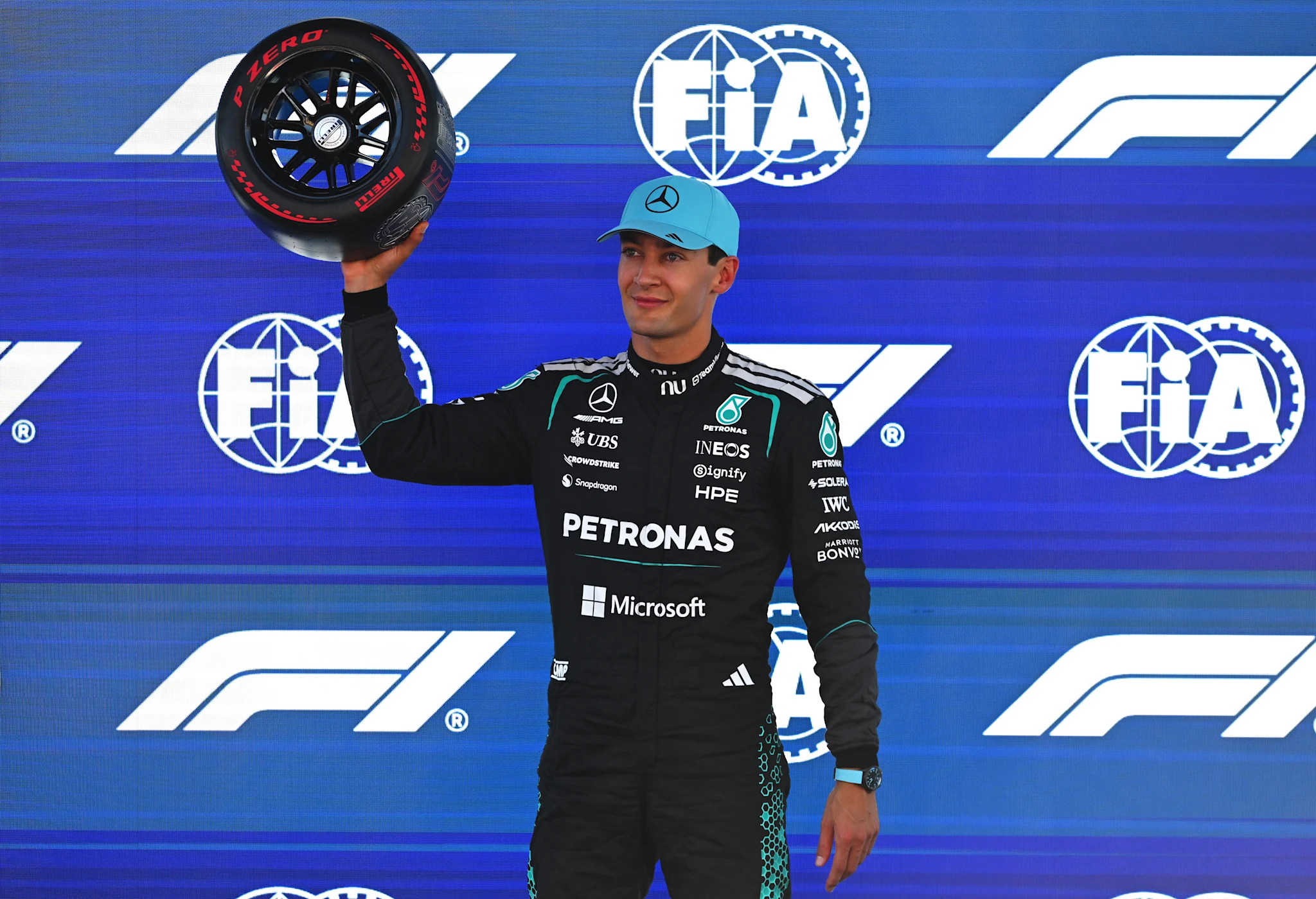‘I feel like my old self again' – Russell on Barcelona pole source thumbnail