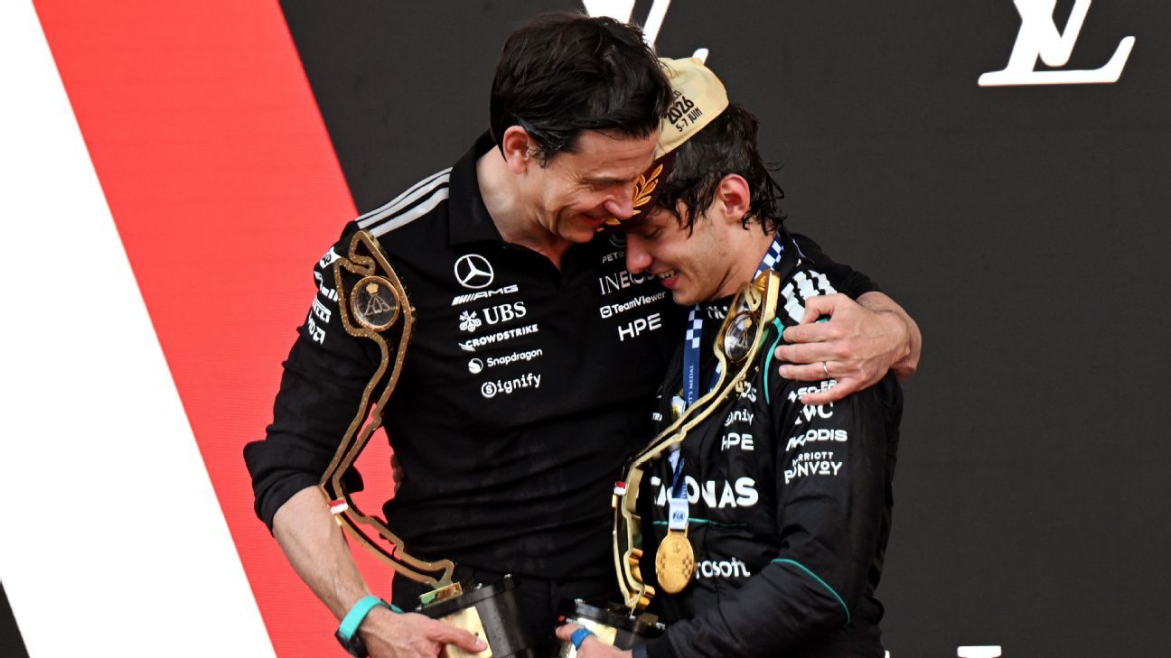Mercedes boss Toto Wolff: 'Always mixed feelings' after Monaco GP podium celebrations thumbnail